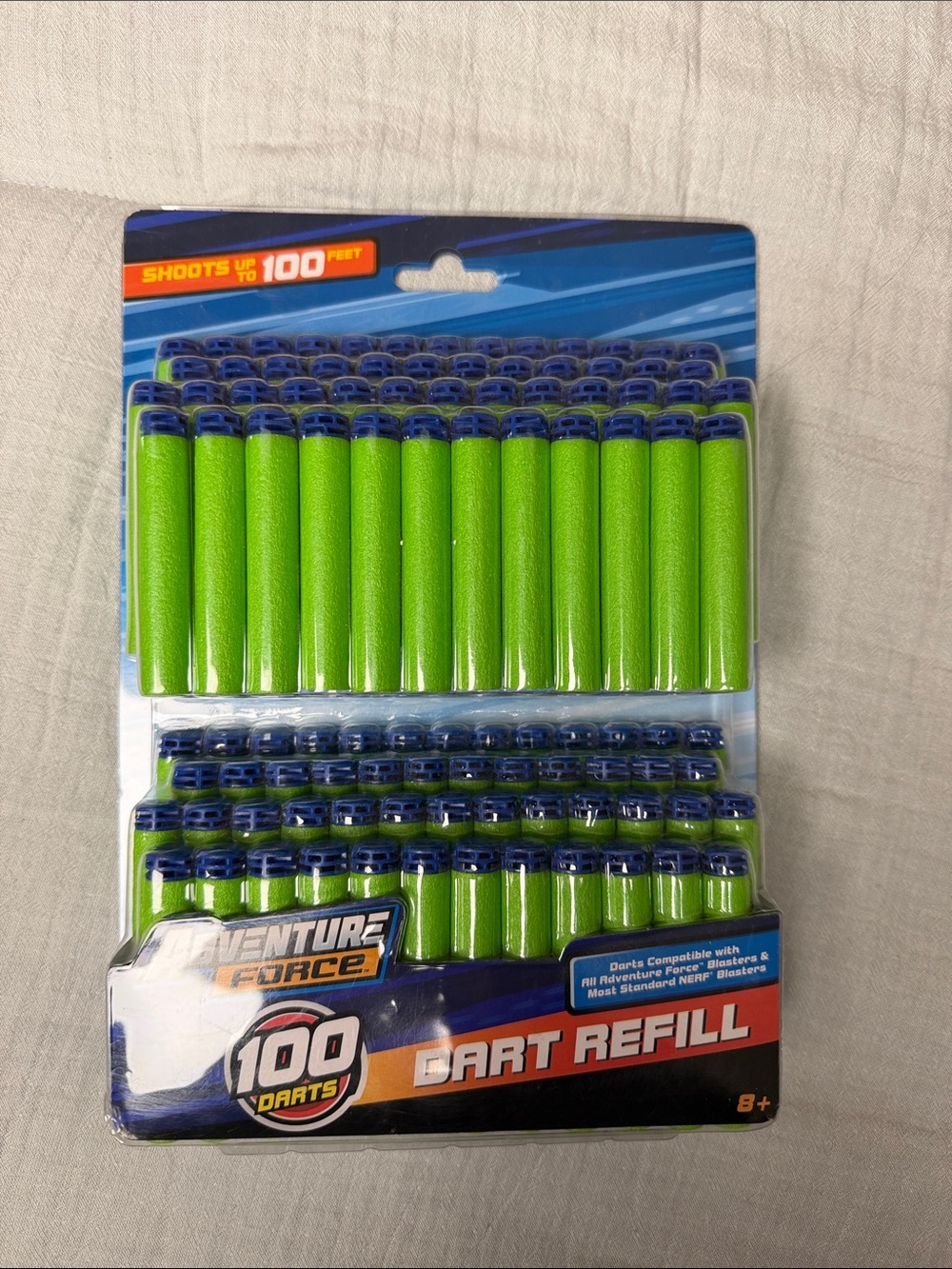 Adventure Force 100-Pack Green Foam Dart Refill